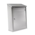 thumbnail image 3 of Buzón de montaje en la pared Key Drop Box Organizer Caja de donación multipropósito Caja de metal para oficina en casa fuera del hotel de negocios, 3 of 8