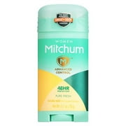 Angle View: Mitchum Advanced Control Solid Anti-Perspirant Deodorant, Pure Fresh, 2.7 Oz