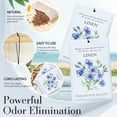thumbnail image 2 of Linen Scented Sachet Bags - 12 Pack Drawer & Closet Freshener, Long Lasting Odor Eliminator for Wardrobes, Cars & Storage, Home Fragrance Air Freshener Sachets, 2 of 4