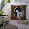 thumbnail image 3 of Carolines Treasures SS8455PW1414 Starry Night Bedlington Terrier Fabric Decorative Pillow, 14Hx14W, multicolor, 3 of 4