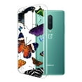 thumbnail image 2 of FINCIBO Soft TPU Clear Case Slim Protective Cover for OnePlus 8 Pro 6.8" 2020, Beautiful Butterfly Species, 2 of 3