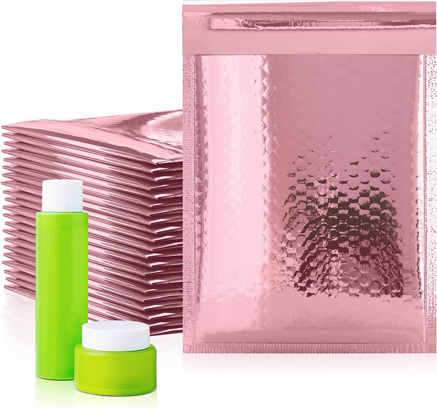 Bubble Mailers 8.5 x 11 Padded Envelopes 8 1/2 x 11.Pack of 25 Rose