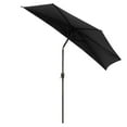 thumbnail image 1 of Yescom Parasol de Patio Extérieur 10 Pieds Demi avec Manivelle pour Incliner Mur Piscine Jardin Café, 1 of 11