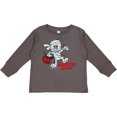 thumbnail image 3 of Inktastic Monster Mash Boys or Girls Long Sleeve Toddler T-Shirt, 3 of 5