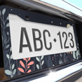 thumbnail image 6 of 1 Pcs Night Flora License Plate Frame, License Plate Cover for Car Decorative Parts, Aluminum License Plate Bracket Holder Rust-Proof Weather-Proof for US Standard Car, 6 of 9