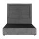 thumbnail image 2 of Box Base cama King Size + Cabecera Blend Gris Oscuro, 2 of 6