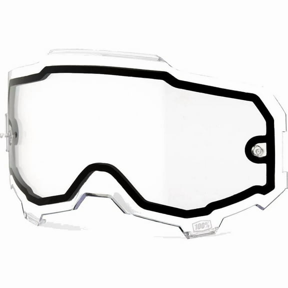 100 % Replacement Dual Pane for Armega Forecast Goggles - Clear Lens