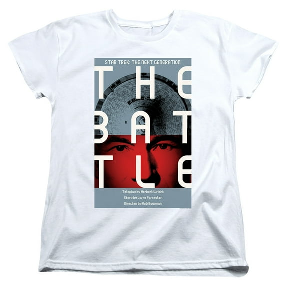 Star Trek Tng Season 1 Episode 9 Women's T-Shirt White