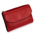 thumbnail image 2 of Huanglei Leather Purse Women's Slim Wallet RFID Blocking Soft Leather Small Wallet For Daily Use And Commute With Large Capacity, 2 of 3