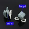 thumbnail image 6 of Zinc alloy double shower door roller wheel runner/pulleys/rollers/wheels bearing diameter 19mm/20mm/23mm/25mm/27mm, 6 of 9