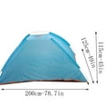 thumbnail image 2 of Anckoeil Automatic Camping Tent, Lightweight Windproof Tent for Outdoor Travel, 2 of 5