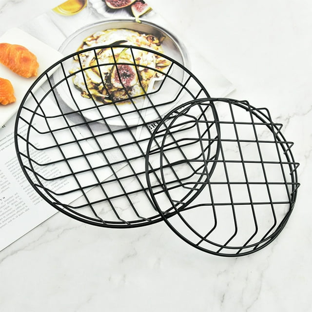 Panier de Rangement Conteneur Passoire Portable en Acier Inoxydable Résistant à la Chaleur Passoire de Cuisine Accessoires pour Frites Frites Poulet Grand