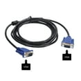 thumbnail image 3 of Unique Bargains VGA to VGA Cable, 3.0M/10ft Male to Male VGA 35 Video Cable for Computer, Projector, 3 of 4