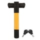 thumbnail image 1 of Cerradura del volante con 2 llaves, cerradura en T portátil Universal antirrobo para coches Jadeshay A, 1 of 8