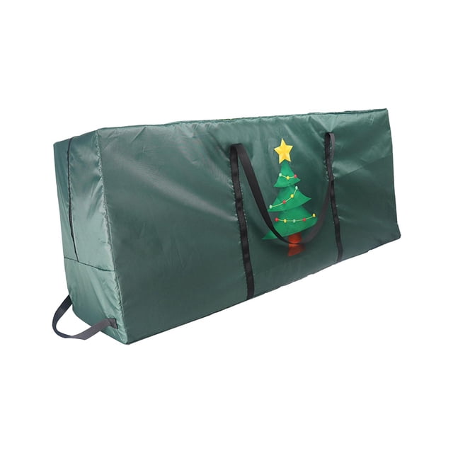Bolsa de Almacenamiento para de Navidad, Decoración de de Navidad, Impermeable, Adorno de Navidad Móvil para Decoración de Fiesta, Corona Árbol verde