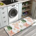 thumbnail image 3 of Pioneer Flower Floral Print Pattern Kitchen Rug Mat,Kitchen Runner Rugs Non Skid Washable,Decorative Kitchen Floor Mats for Kitchen,Sink,Laundry,17"x47.2", 3 of 7