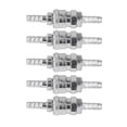 thumbnail image 4 of 5 Ensembles de Raccords d'Air en Acier Inoxydable et Kit de Fiche Raccords d'Air en Acier Inoxydable Plaqués Raccords Rapides Pneumatiques et Kit de Fiche, 4 of 7