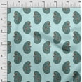 thumbnail image 2 of oneOone Cotton Poplin Fabric Paisley Block Decor Fabric Printed BTY 42 Inch Wide, 2 of 4