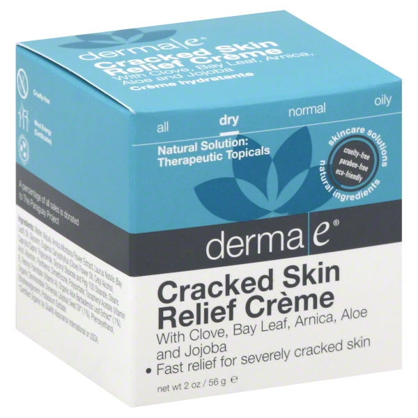 Derma E - Derma E: Cracked Skin Relief Creme, 2 oz - Walmart.com - Walmart.com