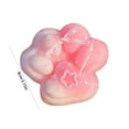 thumbnail image 3 of Handmade Cat Paw Squishy Squeeze Toys , Pink Squeeze Paw, Cute Soft Squishy Toys for Stress Relief, Table Fidget Squishies for Adults,3.15", 3 of 6