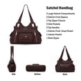 thumbnail image 3 of Scarleton Fashion Decorative Zipper Shoulder Bag for Women, Handbags for Women, H1635, 3 of 6