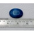 thumbnail image 2 of Blue Agate Crystal Thumb Worry Stone for Anxiety, 2 of 4