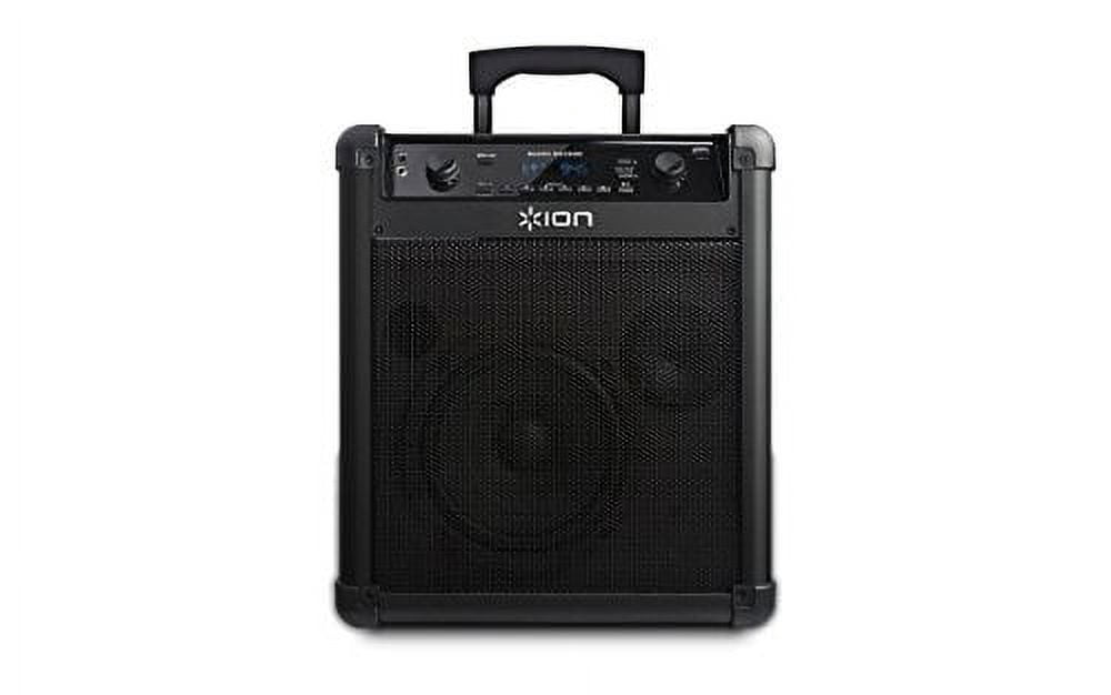 Ion Audio Block Rocker Flash | Wireless Rechargeable Speaker with Sound-Reactive Lights
