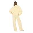 thumbnail image 5 of Forever 21 Women's Butter Yellow Athleisure Hoodie Sweatshirt, Oversized Fit for Cozy Everyday Layering, XS, 5 of 6