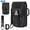 Black, variant on Outdoor molle Phone Pouch with Water Bottle Buckle