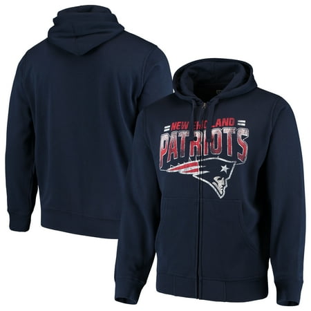 New England Patriots G-III Sports by Carl Banks Perfect Season Full-Zip Hoodie - Navy