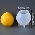 thumbnail image 5 of Moldes de velas de silicona con limón for manualidades de resina, yeso y jabón con aroma a frutas, 5 of 5