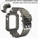 thumbnail image 3 of Correas de reloj grises Apple Watch Band 42 mm 44 mm 45 mm, correa deportiva de silicona suave transparente cristalina iWatch para Apple Watch 8/7/SE/6/5/4/3, 3 of 5