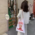 thumbnail image 5 of Japanese Embroidered Shopping Bag Handbag Oxford Bag Embroidered Nylon Waterproof Shopping Bag Portable Shoulder Cross-Span Bag, 5 of 6