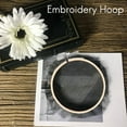 thumbnail image 6 of 20 Pieces 3 Inch Bamboo Embroidery Hoops Round Wooden Circle Hoop Round Ring For Art Craft Handy Sewing, 6 of 8