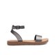 thumbnail image 2 of Sandalia DREAM PAIRS ELENA-5 Plomo Plano con Correa al Tobillo 2 cm, 2 of 6