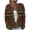 Multicolor, variant on Women's Long Sleeve Cardigan V Neck Hollow Out Casual Jacket Coat - Lightweight Open Front Knit for Home or Office Layering