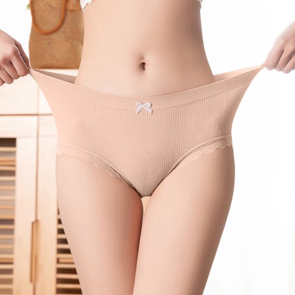 Vedolay Womens Briefs Seamless Underwear for Women No Show Panties Feel Air Invisibles Bikini Panties,Purple One Size