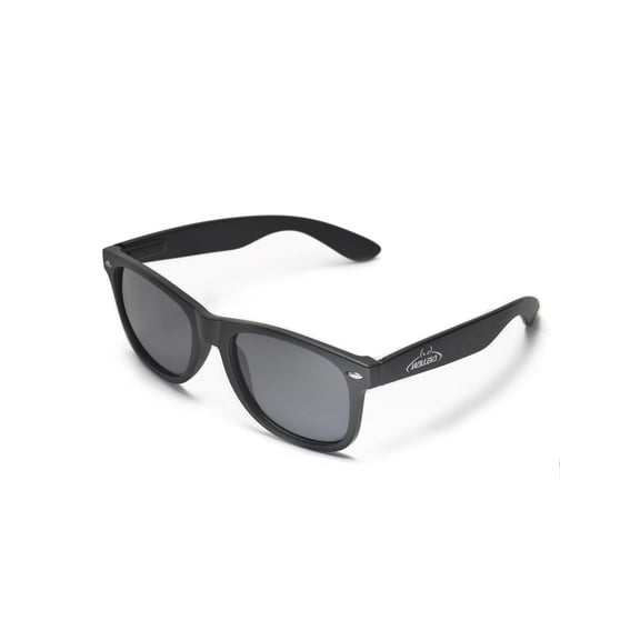 Walleva Kudo Sunglasses For Fishing/Biking/Hiking/Golf/Ski- Multiple Options Available (Black Frame   Black Lenses)