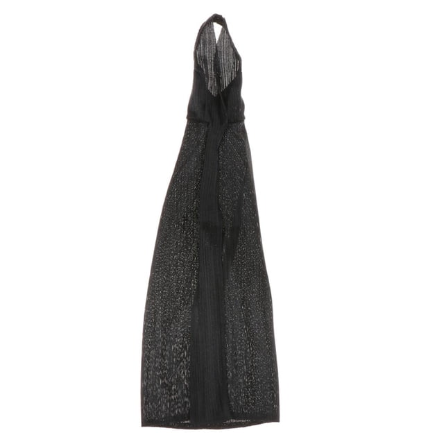 1/6 de femenino noche sin espalda accesorio para de acción de 12 " Negro