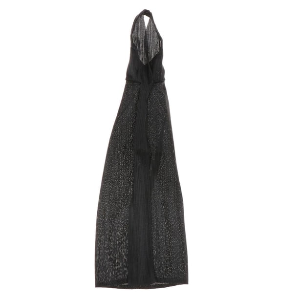 Vestido largo de fiesta formal de noche para figura de acción femenina de 12 pulgadas (escala 1/6) Hottoys Negro