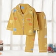thumbnail image 3 of Youmylove Child Pajamas New Children Cute Printed Spring Autumn Homewear Pants Set Kids Sleepwear Nightwear Casual 2PCS Set Baby Playwear, 3 of 3