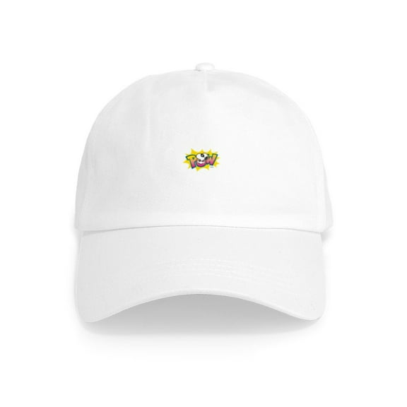 CafePress - Peanuts Snoopy Pow Cap - Adjustable 100% Brushed Unisex Casual Cotton Baseball Cap, Beige, 1