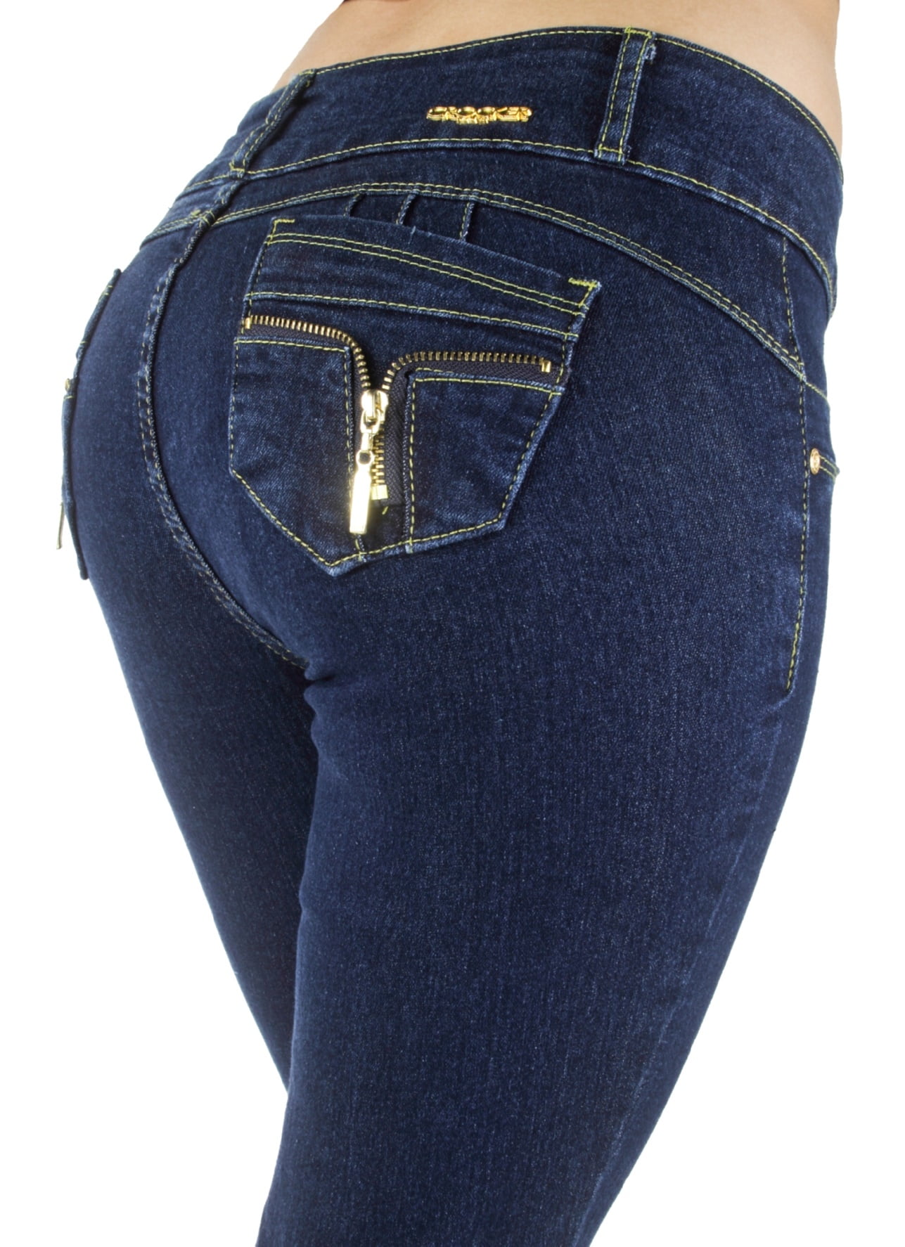 back zipper jeans plus size