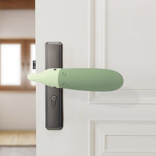 Protector de silicona para manija de puerta | Protección anticolisión y antiarañazos para puertas de entrada y de interiores