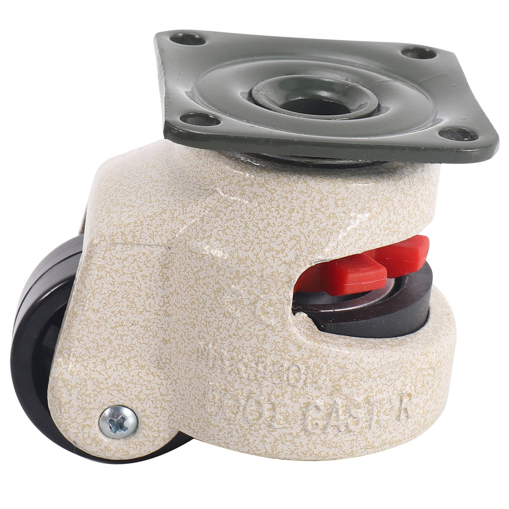 4 Pcs Retractable Leveling Casters Industrial Machine Swivel Caster Castor Wheel for Office Chair Trolley 330 Lbs Capacity -40F