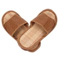 thumbnail image 1 of Greenadscape 1Par Zapatillas De Casa De Rattan Y PVC Cómodas Y Duraderas Multi Tono, 1 of 6