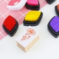 thumbnail image 3 of Ink Pad Set, Ink Pad Sturdy Plastic Box Portable  for Posters, 3 of 7