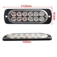 thumbnail image 5 of Hyknon Tools 4PCS 12 LED Car Truck Emergency Light Flash Strobe Brake Lamp Tools, 5 of 5