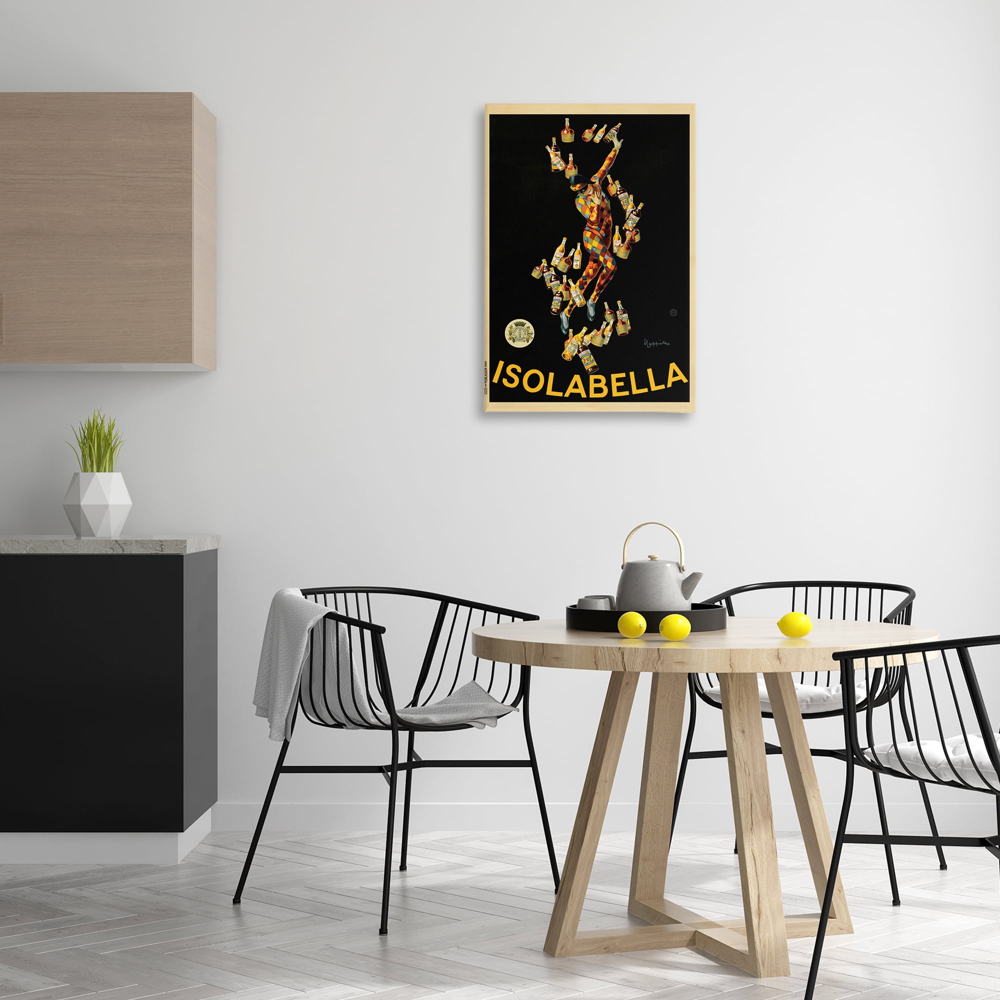 Stupell Industries Isolabella Vintage Ad Food & Beverage Painting Wrapped Canvas Art Print Wall Art, 20 x 30