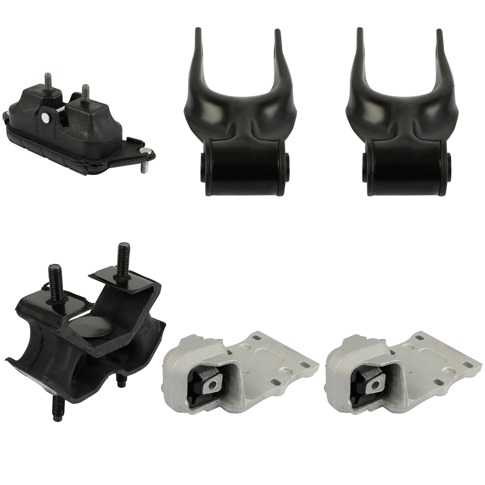 ECCPP Engine Motor Transmission Mount and Torque Strut Mount Set Fit for Chevrolet Uplander Venture & for Buick Terraza & Saturn Relay, V6 3.4L 3.5L 3.9L A2818 A2899 A2900 A2906
